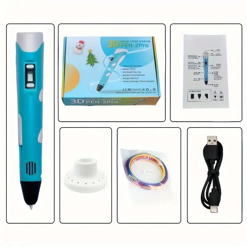 Stylo 3D Pen-2 Pro – Créez vos œuvres en 3D facilement – Image 3