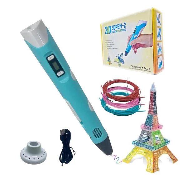 Stylo 3D Pen-2 Pro – Créez vos œuvres en 3D facilement