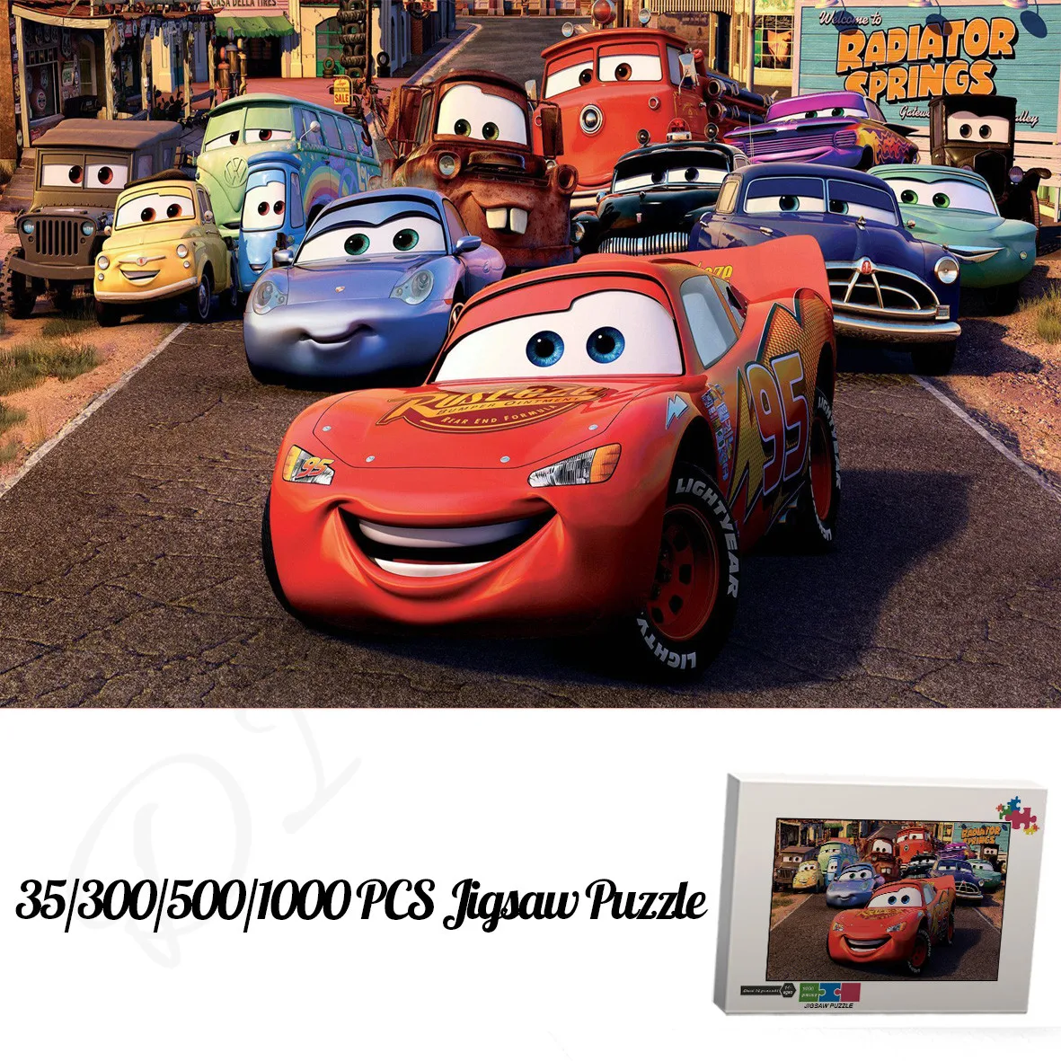 Puzzle 1000 pièces Cars de Disney – Image 2