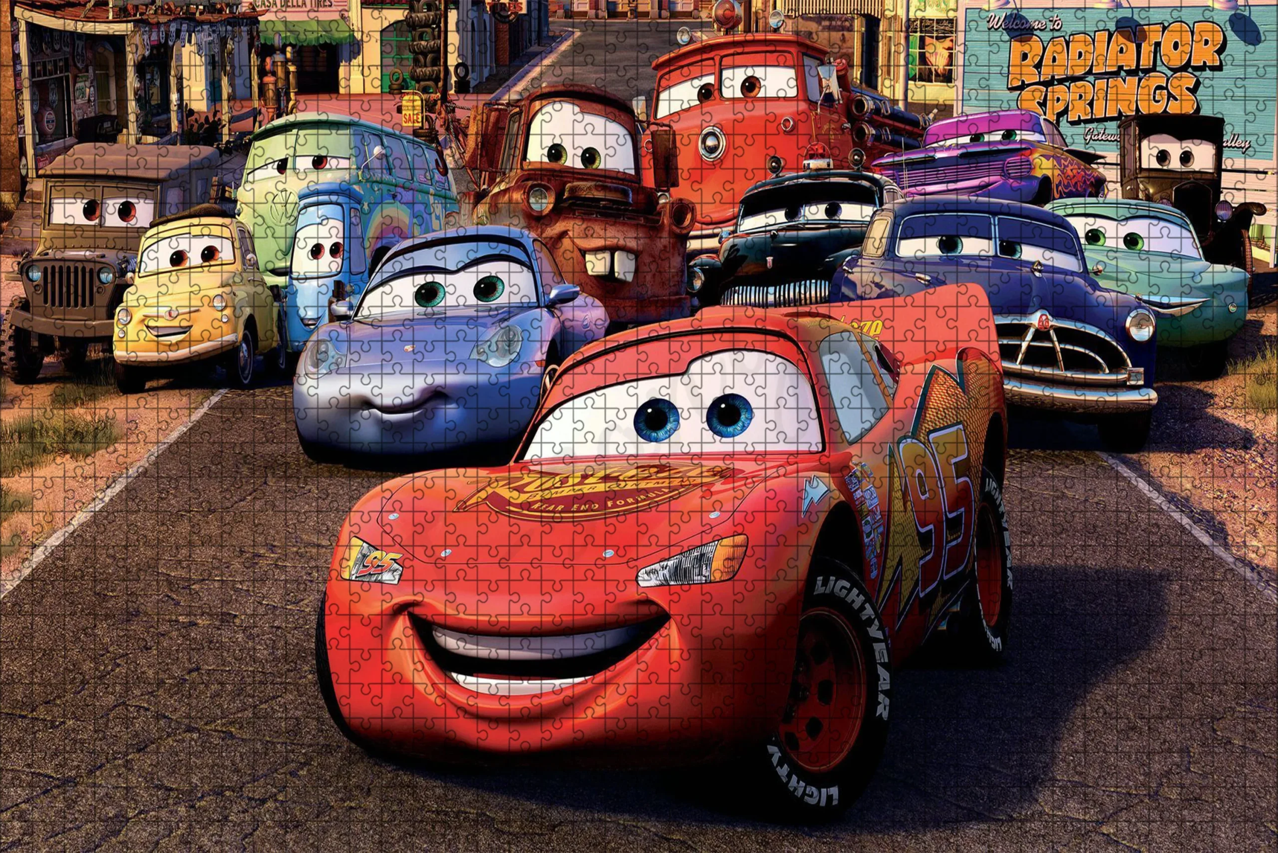 Puzzle 1000 pièces Cars de Disney – Image 6