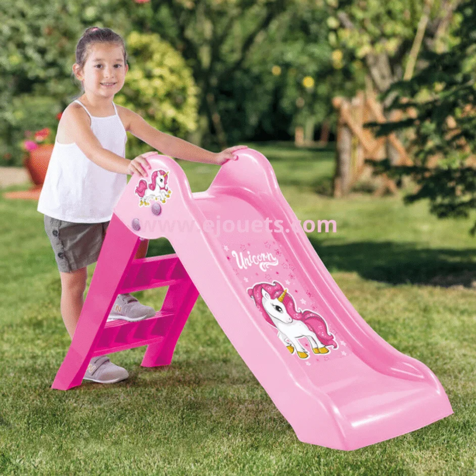 Toboggan Enfant Rose Unicorn Dolu – Image 2